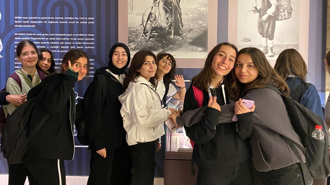 Hacı Fatma Erdemir öğrencileri Ahi Evran Müzesini Ziyaret Ettiler