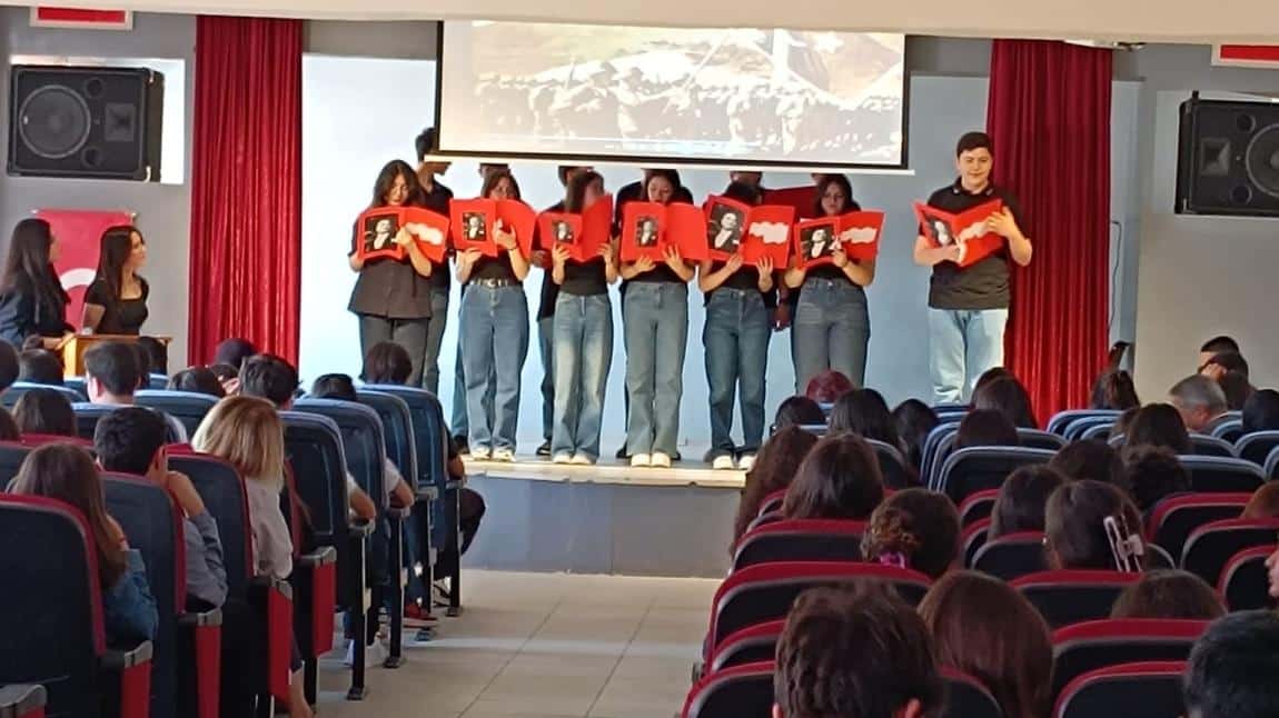 19 Mayıs Gençlik ve Spor Bayramı etkinliğimiz